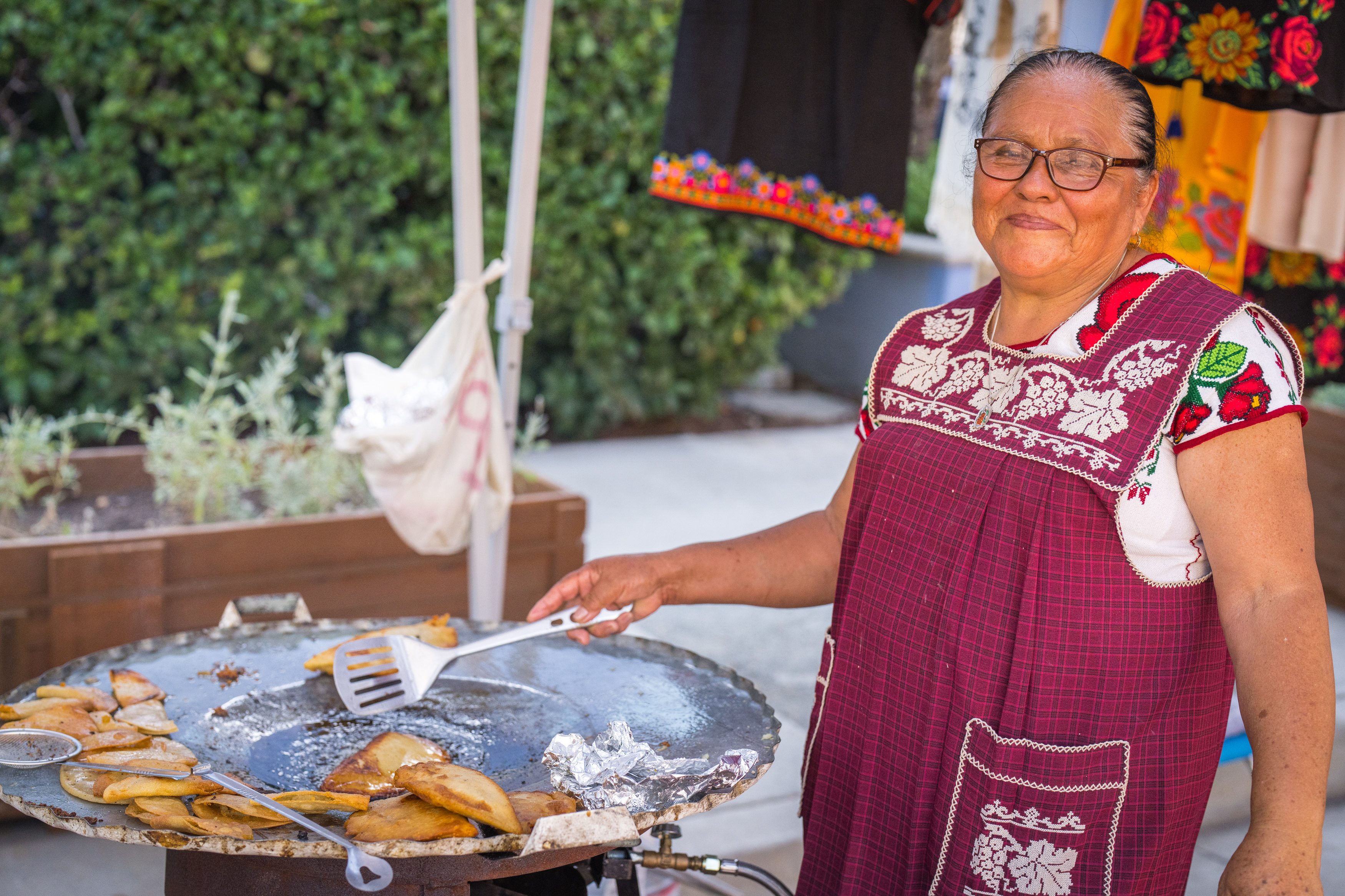 Ocenění kuchaři byli letecky dopraveni do Los Angeles na festival.